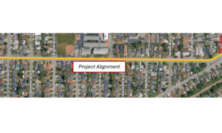 Bay Road Complete Street Rehabilitation Project Alignment a