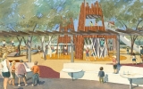 Artist rendering of an adventure-themed playground