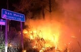 San Mateo County Line Fire