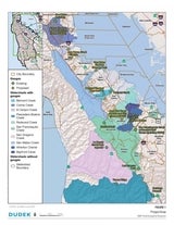 Map of proposed gauges