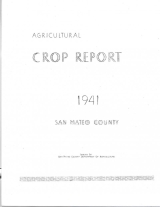 1941 Crop Report
