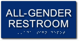 All-Gender Restroom Sign