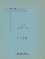 1952 crop report