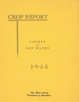 1953 crop report