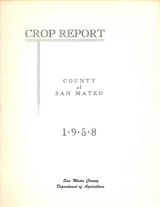 1958 crop report