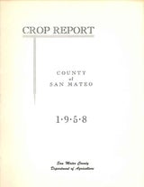 1958 crop report