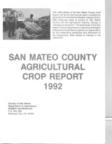 1992 crop report