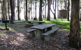 picnic table at Irish Point