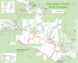 Pescadero Creek Park Partial Reopen Map - June 2022