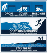 Tsunami Warning graphic