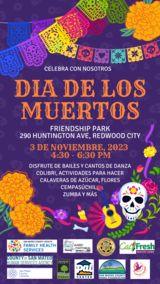 Dia De Los Muertos Event Nov 3 - 4:30pm-6:30pm