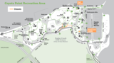 Coyote Point Closure Map