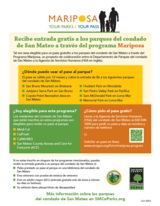 Mariposa Program Spanish Flyer