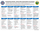 SMCEM Preparedness Calendar page 1