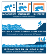 tsunami safety spanish