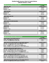 2026 Retiree Rate Sheet