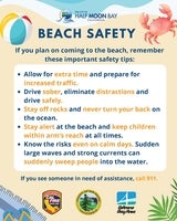 Beach Safety Flyer