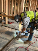Nail Gun in Lobby
