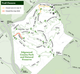 Edgewood Park Trail Closures