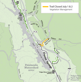Ralston Bike Trail & Sheep Camp Trail Closures
