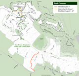 San Bruno Mountain Park Trail Closures
