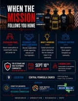 Sept 10th Vet and First Responders Forum 