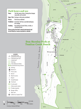 Don Horsley Park at Tunitas Creek Beach Map