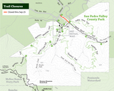 San Pedro Valley Park Trail Closures
