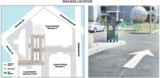 map and image of property tax payment box and its location
