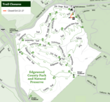 Edgewood Park Trail Closures