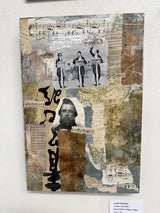 musicians and notes in art