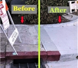 Improvements to our North Fair Oaks Sidewalks!