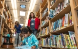 Libraries have books for all ages and all reading levels.