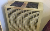 Measure A funded the replacement of this heater located in a bedroom for women and infants.