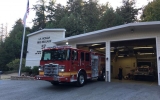 This new fire engine was purchased with the assistance of Measure A funds.