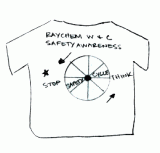 Drawing of a T-shirt