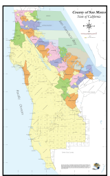 Map of County of San Mateo