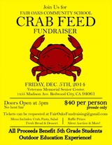Crab Feed Poster