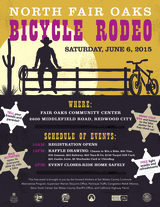 North Fair Oaks Bicycle Rodeo 2015