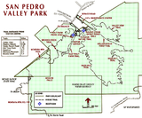 San Pedro Valley Park Map