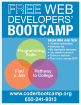 Web Developer's Bootcamp flyer