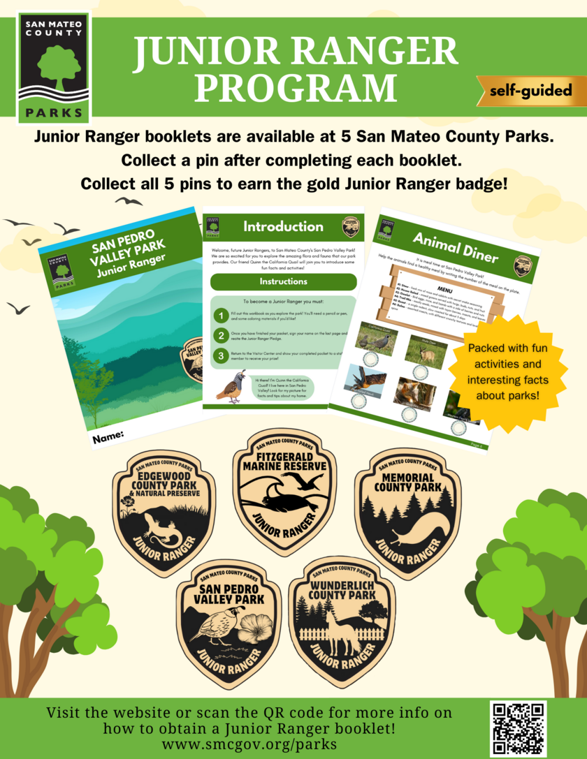 Become a Junior Ranger! | County of San Mateo, CA