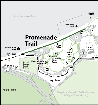 Promenade Trail Map