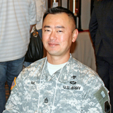Soldier at Veterans Summit 2014